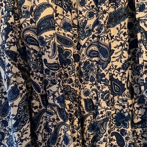 Red Dress Boutique Blue Floral Paisley Dress NWT - Picture 6 of 6